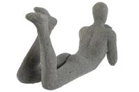 Decoratieve figuren Home ESPRIT Grijs 39 x 13,5 x 20,8 cm - thumbnail