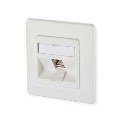 Metz Connect 130B12D11002-E Netwerkdoos Inbouw (in muur) Inzet met centraalstuk en frame CAT 6A 1 poort Zuiver wit Metz Connect 130B12D11002-E Netwerkdoos Inbouw (in muur) Inzet met centraalstuk en frame CAT 6A 1 poort Zuiver wit