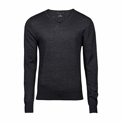 Tee Jays TJ6001 Men´s V-Neck Sweater - Grey Melange - S