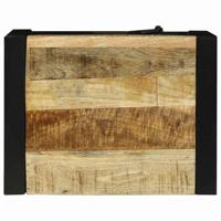 Badkamerkast met opslag Bruin 40 x 30 x 40 cm Massief mangohout - thumbnail