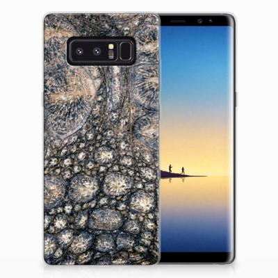 Samsung Galaxy Note 8 | TPU Hoesje | Krokodillenprint