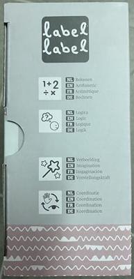 Label Label Stapelringen Roze Label Label Stapelringen Roze