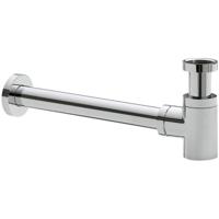 Wiesbaden Star Laag Sifon 5/4 inch x 32 mm Chroom - thumbnail