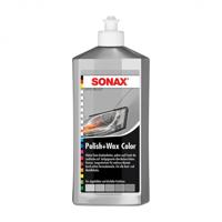 SONAX auto polijstmiddel "polish & wax color nanopro" color polish + wax silver/gray - thumbnail