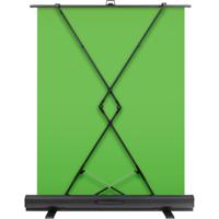 Elgato Green Screen, inklapbare chromakey-achtergrond, plooivrije stof en ultrasnelle setup voor onderdompeling in achtergrond voor streamen, videovergaderingen, op Instagram, TikTok, Zoom, Teams, OBS - thumbnail