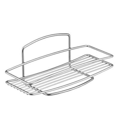 Metaltex onda badkamerrek 26x11x11 cm zilver