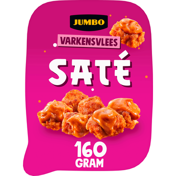 Jumbo Sate Varkensvlees 160 g