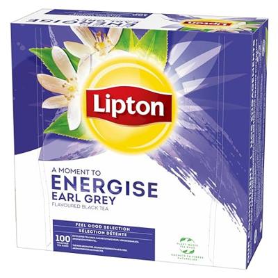 Thee lipton energise earl grey 100x1.5gr