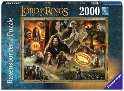 Ravensburger puzzel LOTR The Two Towers 2000 stukjes Ravensburger puzzel LOTR The Two Towers 2000 stukjes