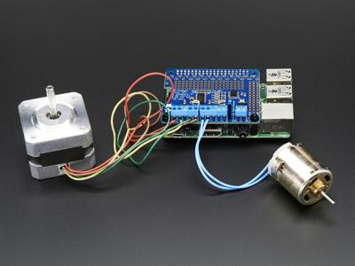 HAT moteurs continus et pas à pas pour Raspberry Pi