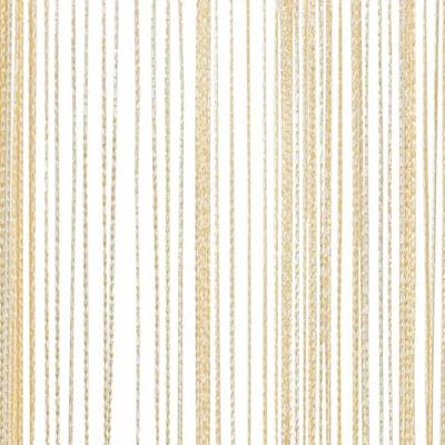 VidaXL Draadgordijnen 100x250 cm crème 2 st
