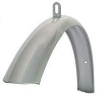 Voorspatbord 28" Transport Urban Zilver Breed - thumbnail