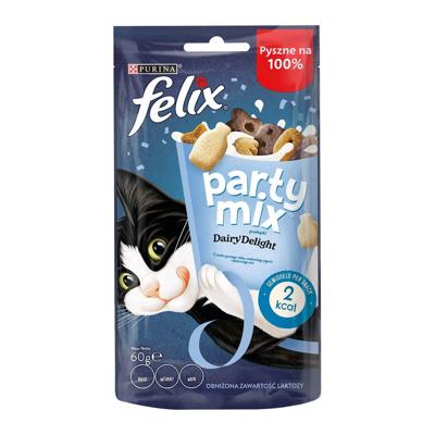 FELIX Party Mix Dairy Delight - Kattensnoepje - 60g