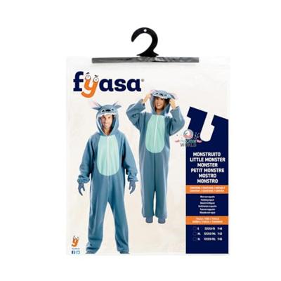 Schattige Blauwe Alien Volwassen One Size