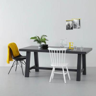 whkmp's own eetkamertafel Bushwick (180 cm) antraciet whkmp's own eetkamertafel Bushwick (180 cm) antraciet
