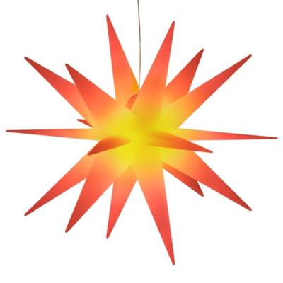 VidaXL Kerstlamp met led inklapbaar 100 cm rood