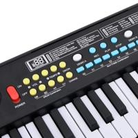 VidaXL Piano elektrisch toetsenbord met 37 toetsen en microfoon - thumbnail