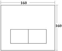 Ben Nemano bedieningspaneel mat zwart aluminium voor Ben BPF en BPSF - thumbnail