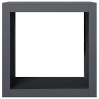 Haardhoutrek 60x40x60 cm staal antracietkleurig - thumbnail