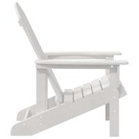 Tuinstoel 2 pcs Wit 82 x 74 x 92 cm Polyetheen - thumbnail