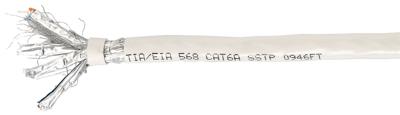 Equip Installatiekabel Cat6A S/FTP 4P23 100,00 m