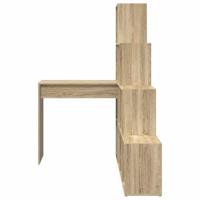 Hoekbureau Sonoma eiken 101,5 x 149,5 x 149,5 cm Bewerkt hout - thumbnail