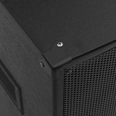 VidaXL Hifi-podiumluidspreker passief 1000 w 37x37x64 cm zwart