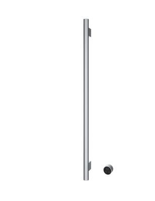 Hotbath &MORE set van 1 rails RARV135 ROUND135 cm met separate schakelaar en inbouw element Chroom (RARV135-1CR)