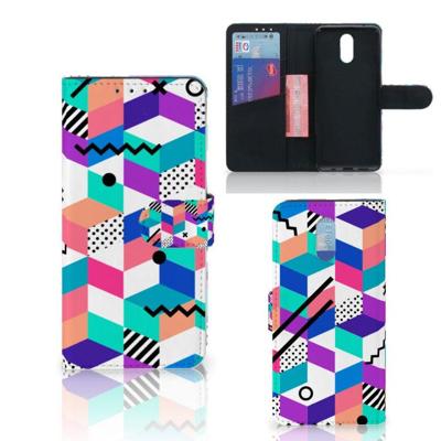 Nokia 2.3 | Book Case | Blokken Kleurrijk