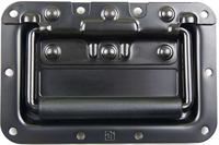 Adam Hall 34082BLK Inbouw handvat normaal zwart 8mm - thumbnail