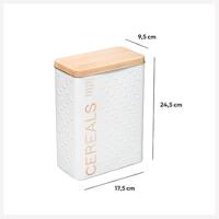Multi-functionele Kist Nature Scandi Metaal Wit 750 g - thumbnail