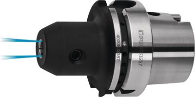 Promat/Tecwerk Vlakken-spanhouder | DIN 69893A weldon | span-d. 6 mm | HSK-A63 | uitkraaglengte 65 mm met interne koeling - 4000833835