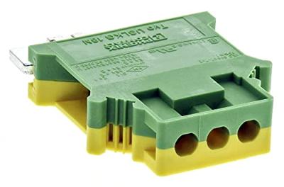 Phoenix Contact 0443023 Aardklem 3-etages 12.2 mm Schroeven Groen, Geel 50 stuk(s)