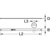 BERYLLUMplus zaagblad voor beugelzaag 300 mm KS Tools 962.9034 - thumbnail