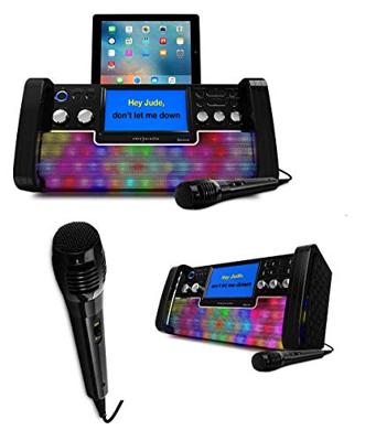Easy Karaoke EKS780BT Bluetooth Karaoke System met één microfoon - thumbnail