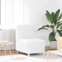 Sofa Stoel Wit 55 x 74 x 82 cm Kunstleer - thumbnail