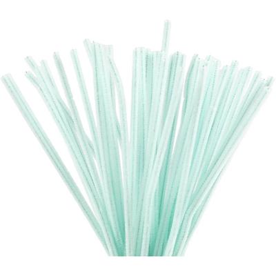 Creativ Company Chenille 6mm x 30cm licht turquoise - 50st.