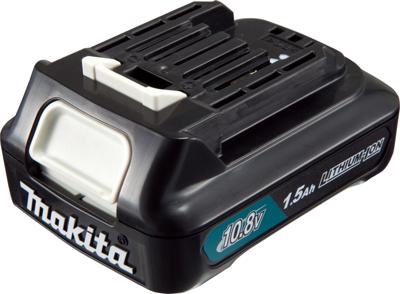 Makita Accessoires BL1015 10,8V Li-Ion schuifaccu - 1,5Ah - 197390-1 Makita Accessoires BL1015 10,8V Li-Ion schuifaccu - 1,5Ah - 197390-1
