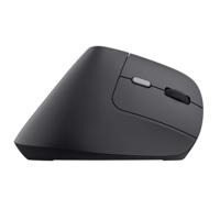Trust TM-270 Ergonomische muis Draadloos Optisch Zwart 6 Toetsen 800 dpi, 1200 dpi, 1600 dpi, 2400 dpi Ergonomisch, Geluidsarme toetsen, Geïntegreerd - thumbnail