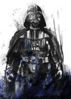 Komar Into Adventure Fotobehang Star Wars - Watercolor Vader - IADX4-017 - thumbnail