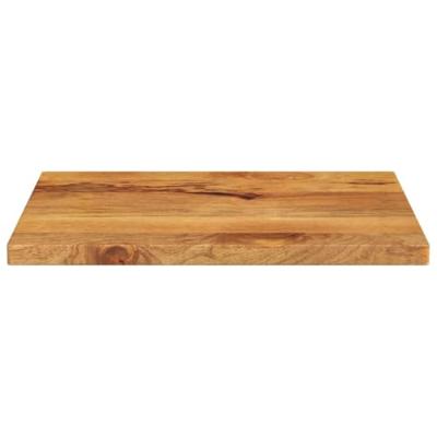 Tafelblad rechthoekig 60x50x2,5 cm massief mangohout