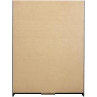 WOOOD Opbergkast 'Swing' Met schuifdeur, kleur Mat Zwart - thumbnail