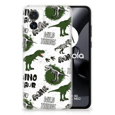 TPU Hoesje voor Motorola Edge 30 Neo Dinosaurus TPU Hoesje voor Motorola Edge 30 Neo Dinosaurus