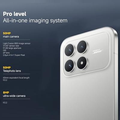 Smartphone Xiaomi POCO F8 Pro 5G 6,59" Octa Core 12 GB RAM 256 GB Blauw