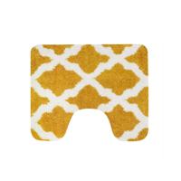 Dutch House toulon toiletmat 60x50 cm oker/wit - thumbnail