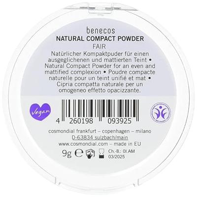 Benecos Natural Compact Powder Fair Benecos Natural Compact Powder Fair
