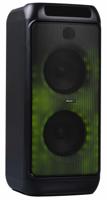 Salora L1 Party Speaker + LED Zwart - thumbnail