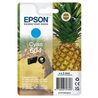 Epson 604 2.4ml Cyaan inktcartridge - thumbnail