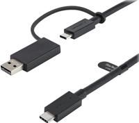Kabel USB C Startech USBCCADP Zwart - thumbnail