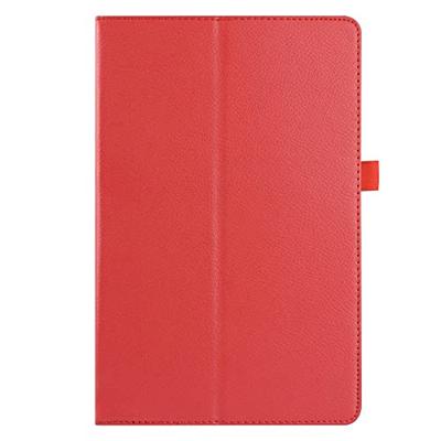 Lunso - Stand flip sleepcover hoes - Lenovo Tab P11 / P11 Plus - Rood Lunso - Stand flip sleepcover hoes - Lenovo Tab P11 / P11 Plus - Rood